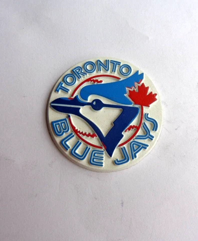 VINTAGE MLB TORONTO BLUE JAYS FRIDGE MAGNET STANDING BOARD OLD SCHOOL RARE #3 Cover