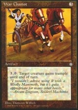 X4 War Chariot Ice Age Light Play MTG Magic DNA GAMES