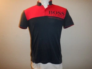 EUC! Herren Poloshirt BOSS HUGO BOSS SLIM FIT Gr. M Rot Kurzarm MUST HAVE! - Bild 1 von 7