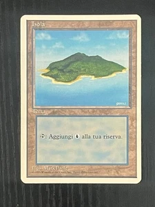 Magic MTG Italian Revised Island Artist Proof Near Mint - Only 50 Exist! - Picture 1 of 3