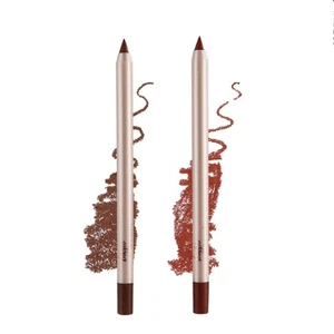 Basic Beauty Latte + Cocoa Lip Liner Brown Duo 2 Pack Set New in Box 2.4g - Picture 1 of 3