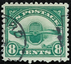 U.S. Used Stamp Scott #C4 8c Air Mail. VF - XF. CDS Cancel. Choice! - Picture 1 of 2