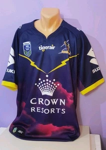MELBOURNE STORM 2017 HERREN AUCKLAND 9'S TRIKOT 3XL Tigerair Rugby Liga  - Bild 1 von 14