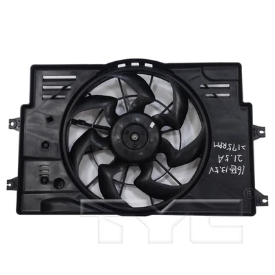 Dual Radiator & Condenser Cooling Fan Assembly for 17-20 Hyundai Elantra 1.4L - Image 1 of 4