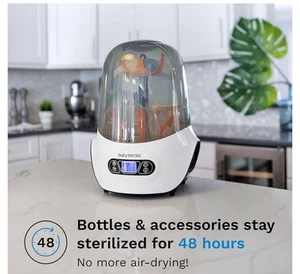 Baby Brezza One Step Baby Bottle Sanitizer And Dryer Electric Steam Sterilizer - Picture 1 of 6