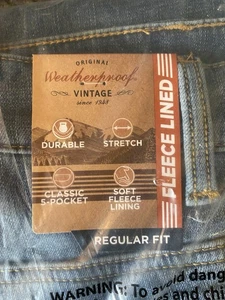 Wrangler Reg. Jeans fit vintage foderato in pile 42x32 - Foto 1 di 4