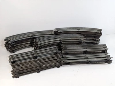 Marx Vintage Lot of 52 Pieces of O27 Gauge Track 30 Curved 22 Straight - Image 1 of 4