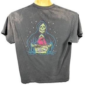 Lurking Class XL Mens Gray Grim Reaper Graphic T Shirt Glow In The Dark - Picture 1 of 13