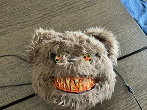 BROWN BEAR MASK SCARY HALLOWEEN HORROR COSTUME EVIL TEDDY BEAR-READ - Picture 1 of 14
