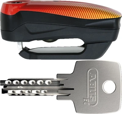 ABUS Detecto 7000 RS1 Motorcycle Disc Lock Alarm Anti Theft Brake Rotor Lock - Image 1 of 2