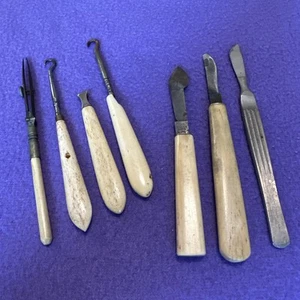 Vintage Miller Bros Füllfederhalter Tintenschaber Radierer Messer Klinge verschiedene Werkzeuge - Bild 1 von 24