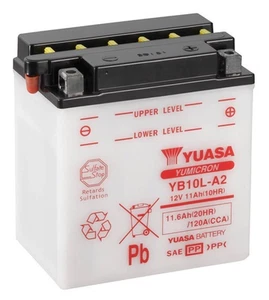yuasa yb10l-a2 yamaha xv 250 virago 1997 1998 1999 2000 2001 2002 2003 2004 2005 - Foto 1 di 2