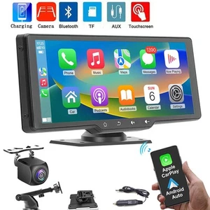 10.26 Zoll Tragbarer Apple CarPlay und Android Auto Wireless Display Autoradio - Bild 1 von 12