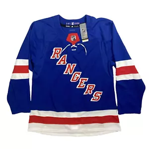 New York Rangers Maglia Adidas Aeroready Uomo Taglia 50 (Med) NHL Blu Retro Vuoto - Foto 1 di 4