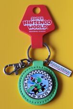 Universal Studios Super Nintendo World Mario Kart Yoshi Keychain Keyring