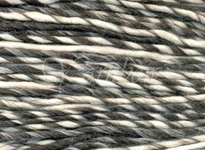 Cascade Yarns ::Eco Duo #1701:: Undyed Baby Alpaca and Undyed Merino yarn Zebra - Image 1 of 1