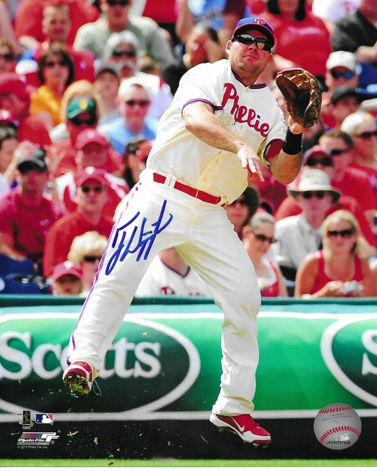 TY WIGGINTON Signed Autographed 8x10 Baseball Photo Philadelphia Phillies COA - Image 1 of 1