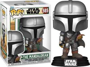 Funko POP! Star Wars: The Mandalorian with Pouch #585 - Picture 1 of 1