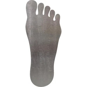 Foot Steel Cut Out Metal Art Decoration - Picture 1 of 1