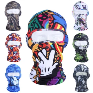 Outdoor Balaclava Ski Face Mask Cycling Helmet Liner Beanie Hat Cap Men Women US - Picture 1 of 62