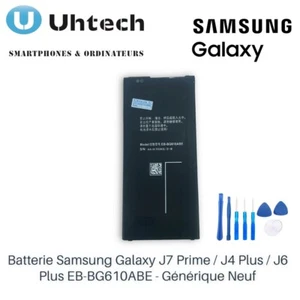 Batterie Samsung Galaxy J7 Prime/J4 Plus/J6 Plus EB-BG610ABE - Générique Neuf - Imagen 1 de 4