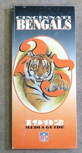 CINCINNATI BENGALS NFL FOOTBALL MEDIA GUIDE - 1992 - NEAR MINT - Picture 1 of 1