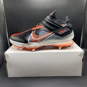 Nike Force Zoom Trout 7 Black Orange Baseball Cleats CI3134-002 Men’s Size 15 - Picture 1 of 12