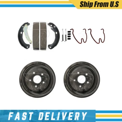 Kit de zapatas de freno de tambores traseros y herrajes para Pontiac Sunfire 2003-2005 Foto 1 de 4