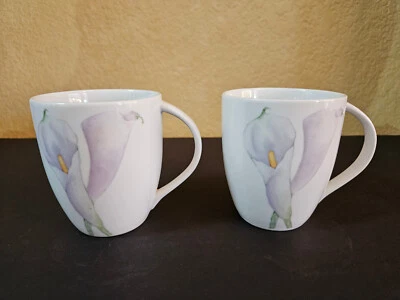 Studio Nova Fine China, 2 Mugs Cups Y0706 Tres Amour Pattern, 12 oz - Image 1 of 4