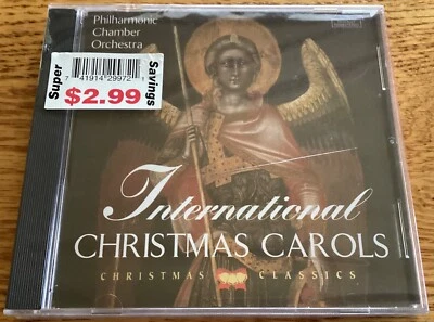 Philharmonic Orchestra “International Christmas Carols” Sealed CD Holiday Music Foto 1 de 2