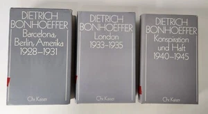 Dietrich Bonhoeffer 3 Books Set - London, Conspiracies und  Hadt, Barcelona... - Picture 1 of 10