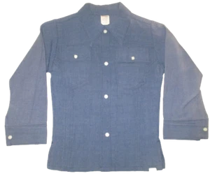 NWT Awesome Vintage Western boys shirt pearl snap buttons size 6 some fading  - Picture 1 of 4