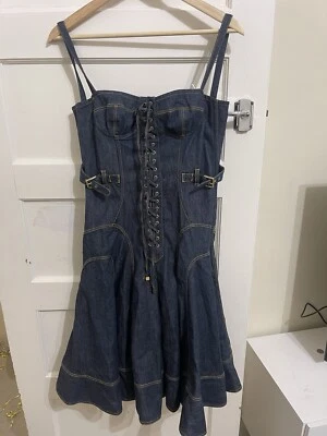 Dolce und Gabbana Jeans Bustier Jeanskleid Gr. M - Bild 1 von 4