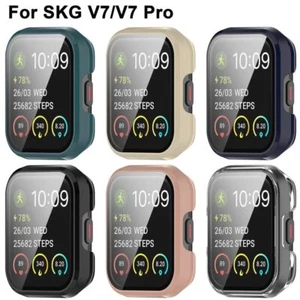 PC+Tempered Screen Protector Full Cover Cover Shell for SKG V7/V7 Pro - Zdjęcie 1 z 18