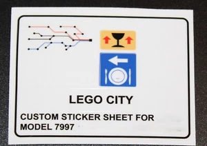 Custom Aufkleber für 7997 Replacement Sticker Sheet - Picture 1 of 1