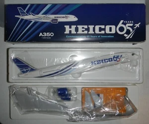 Heico 65th Anniversary 65 Years 1:200 Scale Sky Marks Model Airplane Airbus A350 - Picture 1 of 5