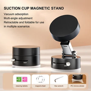 Suction Cup Phone Mount Foldable Navigation Phone Holder Auto Mobile fashion - Photo 1 sur 11