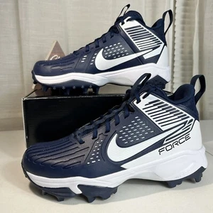 Nike Zoom Force Savage Pro 3 Shark Football Cleats FJ8163-400 Men's Size 11 Blue - Picture 1 of 8
