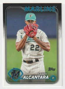 Sandy Alcantara - Miami Marlins (Baseball Card) 2024 Topps # 636 Mint - Picture 1 of 1