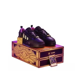 Adidas x Yu-Gi-Oh! | ADI2000 | UK Größe 5 | ENTHÄLT VERSIEGELTE DUNKLE MAGIERKARTE - Bild 1 von 10