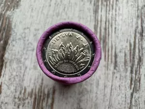 Roll 25 coins 2 Euro coin , Litauen Together with Ukraine, Slava Ukraine 2023 - Picture 1 of 6