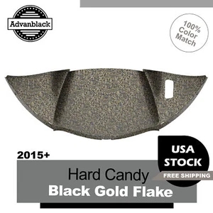 Carenado de conducto de aire escamas de oro negro duro para Harley Road Glide FLTRK FLTRKSE - Imagen 1 de 7