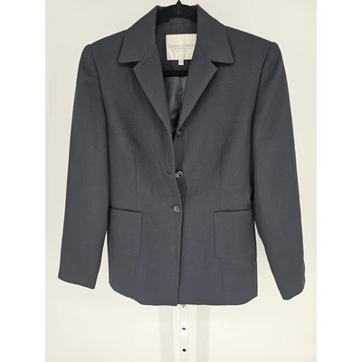 Chaqueta Blazer Traje Clásico Pequeño Negro Vintage Años 90 Informal Esquina Mujer Talla 4P Foto 1 de 4