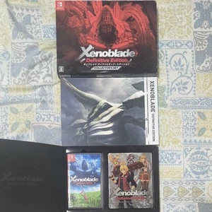 Xenoblade Chronicles Definitive Edition Collector's Set Switch Box Nintendo 52 - Picture 1 of 3
