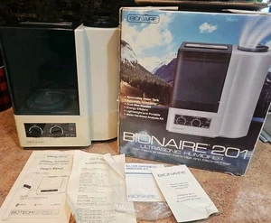 Vintage Biotech Bionaire 201 BT-201 Ultrasonic Humidifier / Water Analysis Kit  - Picture 1 of 6