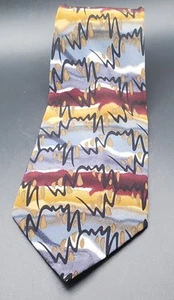 Vintage Grateful Dead Silk Tie Synesthesia Second Set MultiColor USA Necktie - Picture 1 of 4