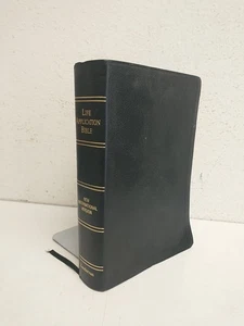 Holy Bible Life Application Bible NIV Black Bonded Leather Zondervan - Picture 1 of 7