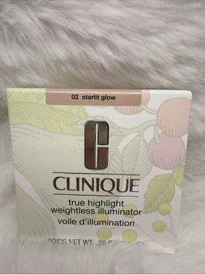 Iluminador sin peso Clinique True 02 Starlit Glow 0,28 oz - Nuevo en caja Foto 1 de 4