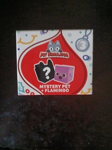 McDonalds Happy Meal 2024 Pet Simulator Roblox FLAMINGO + MYSTERY PET NEW IN BOX - Picture 1 of 6