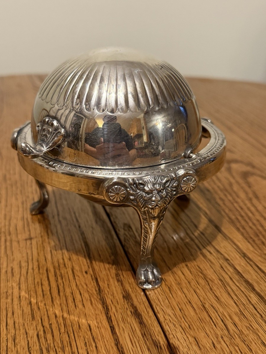 1900-1940 Antique US Silver-Plated Butter Dishes for sale | eBay